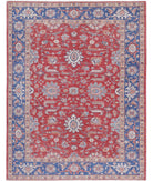 Ziegler 5'0'' X 6'4'' Hand-Knotted Wool Rug 5'0'' x 6'4'' (150 X 190) / Red / Blue