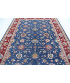 Ziegler 7'9'' X 9'8'' Hand-Knotted Wool Rug 7'9'' x 9'8'' (233 X 290) / Blue / Red