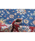 Ziegler 7'9'' X 9'8'' Hand-Knotted Wool Rug 7'9'' x 9'8'' (233 X 290) / Blue / Red