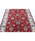 Ziegler 5'0'' X 6'7'' Hand-Knotted Wool Rug 5'0'' x 6'7'' (150 X 198) / Red / Ivory