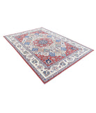 Ziegler 6'7'' X 9'3'' Hand-Knotted Wool Rug 6'7'' x 9'3'' (198 X 278) / Red / Ivory