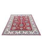 Ziegler 4'10'' X 6'6'' Hand-Knotted Wool Rug 4'10'' x 6'6'' (145 X 195) / Red / Ivory