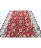 Ziegler 6'5'' X 9'9'' Hand-Knotted Wool Rug 6'5'' x 9'9'' (193 X 293) / Red / Ivory