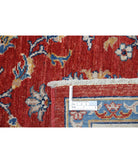 Ziegler 6'5'' X 9'9'' Hand-Knotted Wool Rug 6'5'' x 9'9'' (193 X 293) / Red / Ivory