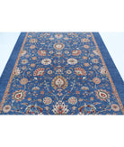 Ziegler 6'9'' X 8'10'' Hand-Knotted Wool Rug 6'9'' x 8'10'' (203 X 265) / Blue / N/A