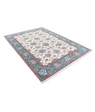 Ziegler 6'8'' X 9'2'' Hand-Knotted Wool Rug 6'8'' x 9'2'' (200 X 275) / Ivory / N/A