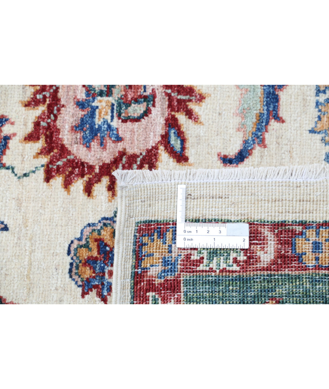 Ziegler 6'8'' X 9'2'' Hand-Knotted Wool Rug 6'8'' x 9'2'' (200 X 275) / Ivory / N/A