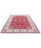 Ziegler 6'6'' X 9'4'' Hand-Knotted Wool Rug 6'6'' x 9'4'' (195 X 280) / Red / Ivory