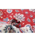 Ziegler 6'6'' X 9'4'' Hand-Knotted Wool Rug 6'6'' x 9'4'' (195 X 280) / Red / Ivory