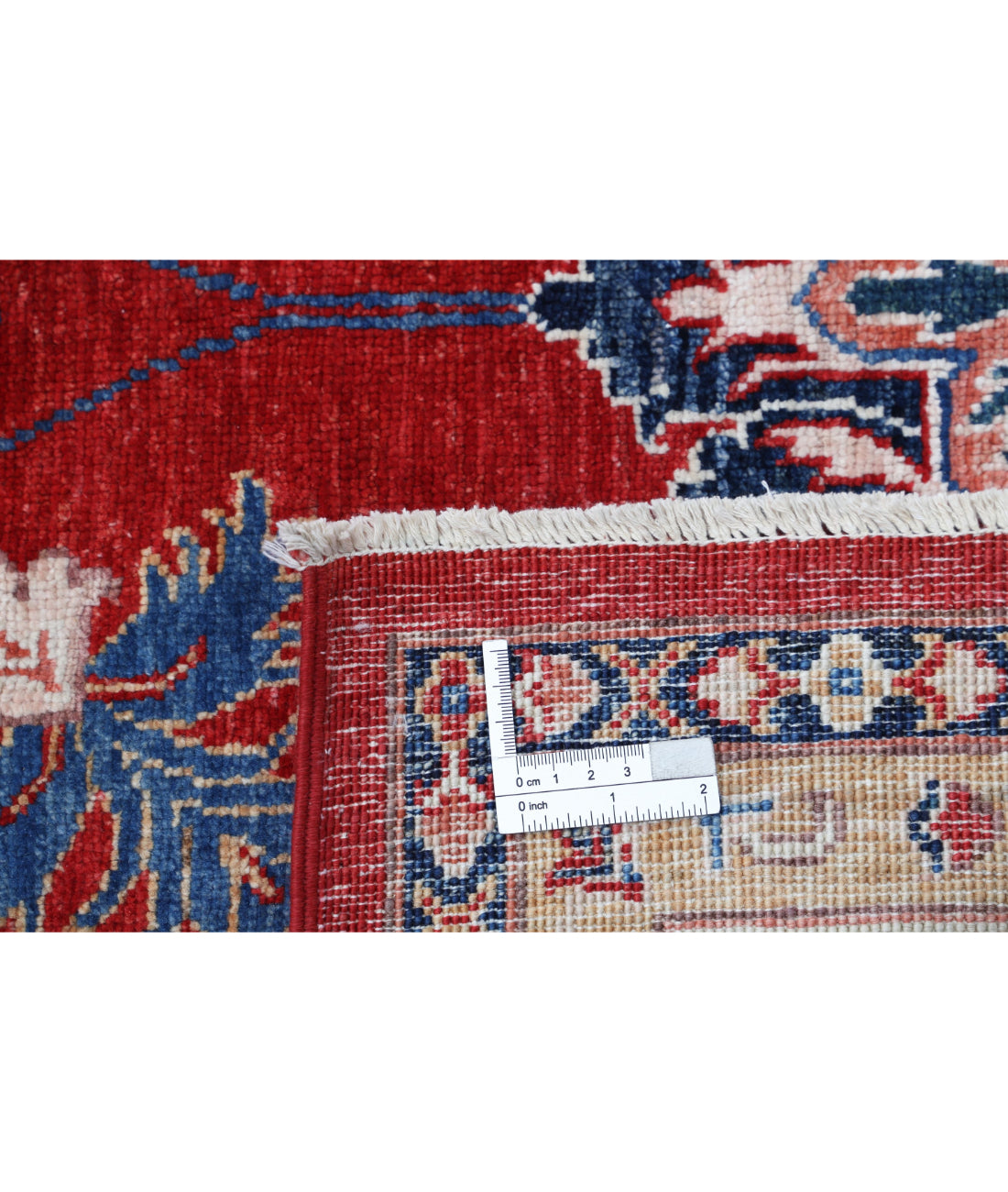 Ziegler 6'6'' X 9'4'' Hand-Knotted Wool Rug 6'6'' x 9'4'' (195 X 280) / Red / Ivory