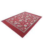 Ziegler 6'3'' X 9'1'' Hand-Knotted Wool Rug 6'3'' x 9'1'' (188 X 273) / Red / N/A