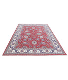 Ziegler 6'3'' X 9'9'' Hand-Knotted Wool Rug 6'3'' x 9'9'' (188 X 293) / Red / Ivory