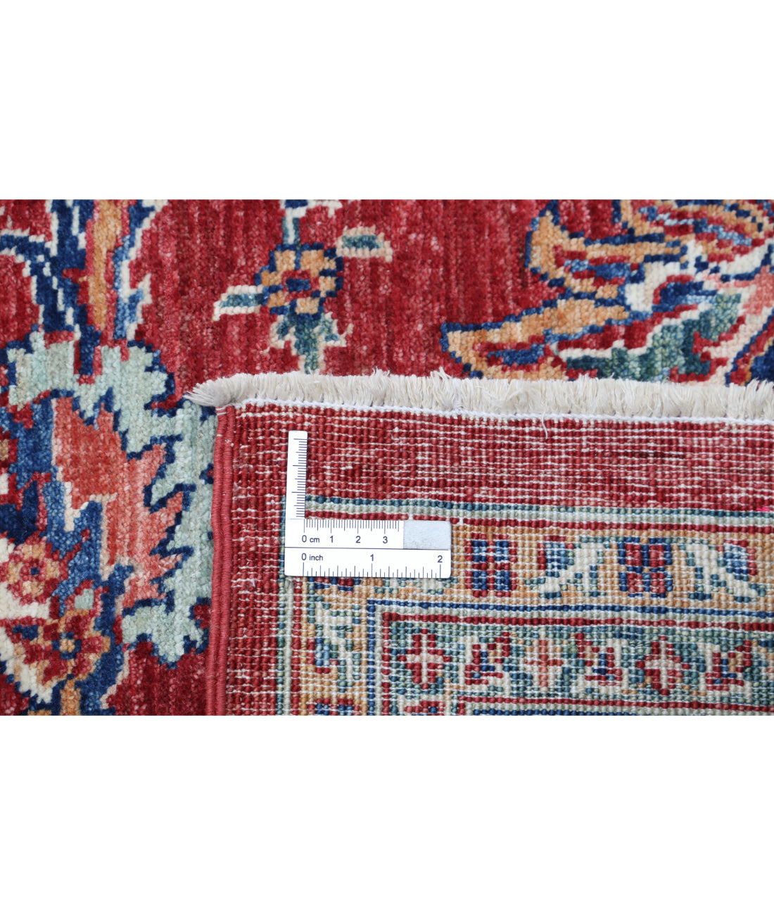 Ziegler 6'3'' X 9'9'' Hand-Knotted Wool Rug 6'3'' x 9'9'' (188 X 293) / Red / Ivory