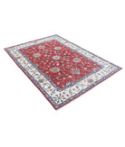 Ziegler 4'10'' X 6'9'' Hand-Knotted Wool Rug 4'10'' x 6'9'' (145 X 203) / Red / Ivory