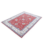 Ziegler 4'10'' X 6'9'' Hand-Knotted Wool Rug 4'10'' x 6'9'' (145 X 203) / Red / Ivory