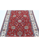 Ziegler 4'10'' X 6'9'' Hand-Knotted Wool Rug 4'10'' x 6'9'' (145 X 203) / Red / Ivory