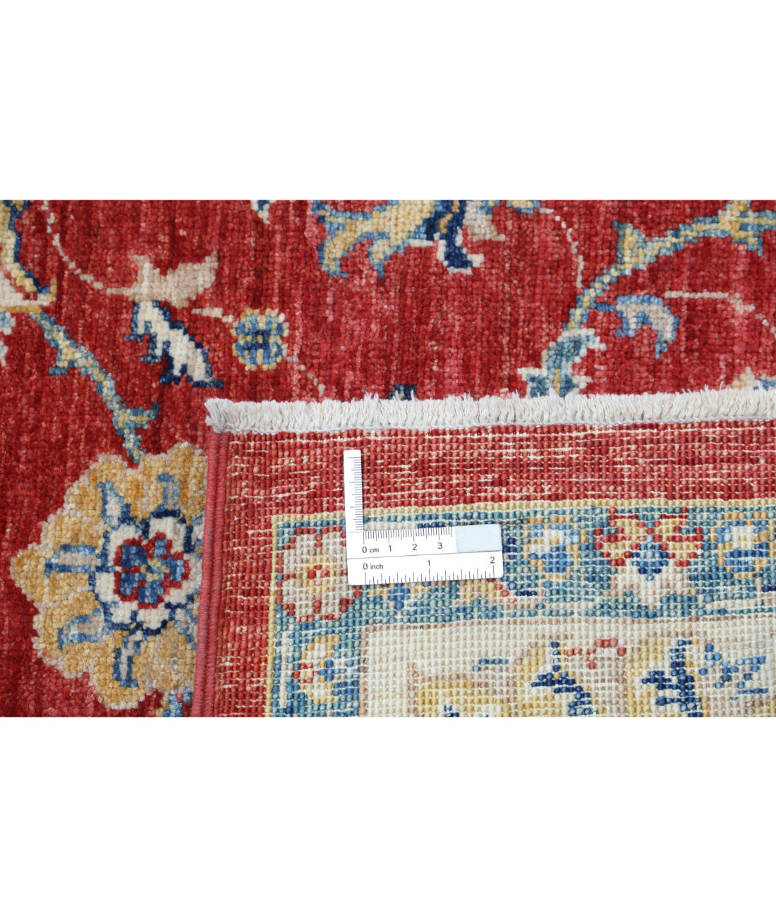 Ziegler 5'7'' X 7'11'' Hand-Knotted Wool Rug 5'7'' x 7'11'' (168 X 238) / Red / Ivory