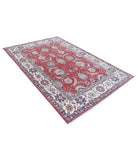 Ziegler 5'4'' X 8'0'' Hand-Knotted Wool Rug 5'4'' x 8'0'' (160 X 240) / Red / Ivory