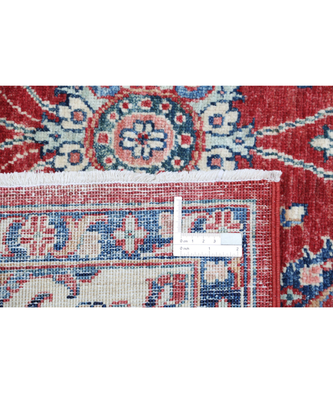 Ziegler 5'4'' X 8'0'' Hand-Knotted Wool Rug 5'4'' x 8'0'' (160 X 240) / Red / Ivory