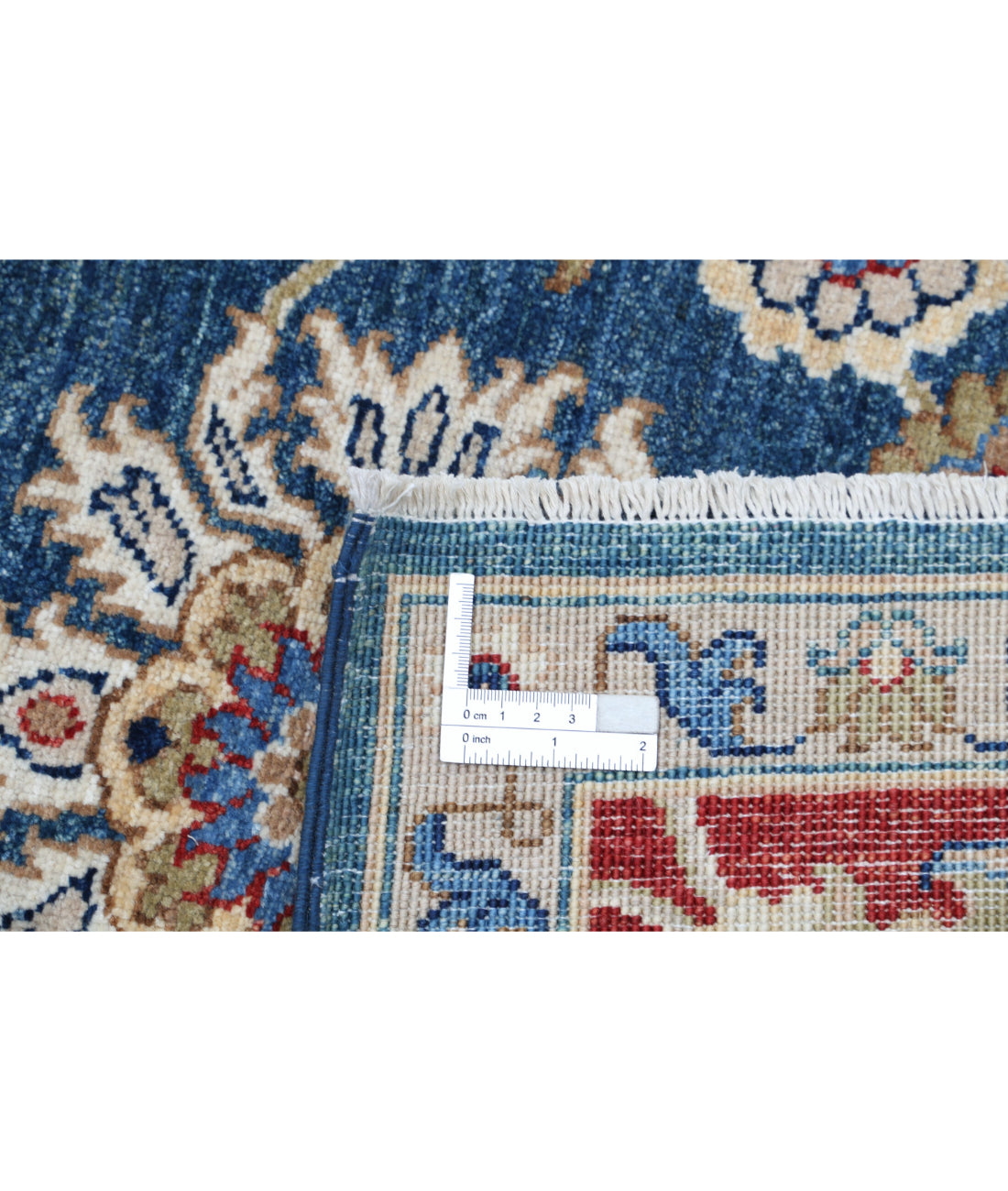 Ziegler 5'10'' X 7'9'' Hand-Knotted Wool Rug 5'10'' x 7'9'' (175 X 233) / Blue / Red