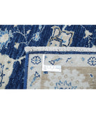 Ziegler 5'6'' X 7'11'' Hand-Knotted Wool Rug 5'6'' x 7'11'' (165 X 238) / Blue / Taupe