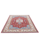 Heriz 5'9'' X 7'9'' Hand-Knotted Wool Rug 5'9'' x 7'9'' (173 X 233) / Red / Ivory