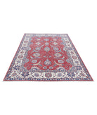 Ziegler 5'4'' X 8'0'' Hand-Knotted Wool Rug 5'4'' x 8'0'' (160 X 240) / Red / Ivory