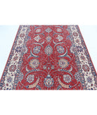 Ziegler 5'4'' X 8'0'' Hand-Knotted Wool Rug 5'4'' x 8'0'' (160 X 240) / Red / Ivory