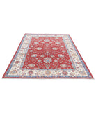 Ziegler 5'8'' X 7'8'' Hand-Knotted Wool Rug 5'8'' x 7'8'' (170 X 230) / Red / Ivory