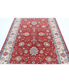 Ziegler 5'8'' X 7'8'' Hand-Knotted Wool Rug 5'8'' x 7'8'' (170 X 230) / Red / Ivory