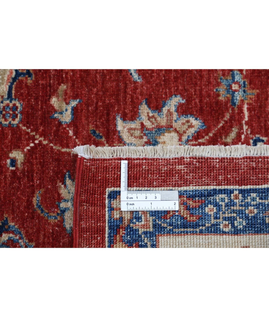 Ziegler 5'8'' X 7'8'' Hand-Knotted Wool Rug 5'8'' x 7'8'' (170 X 230) / Red / Ivory