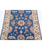 Ziegler 2'7'' X 3'10'' Hand-Knotted Wool Rug 2'7'' x 3'10'' (78 X 115) / Blue / Ivory