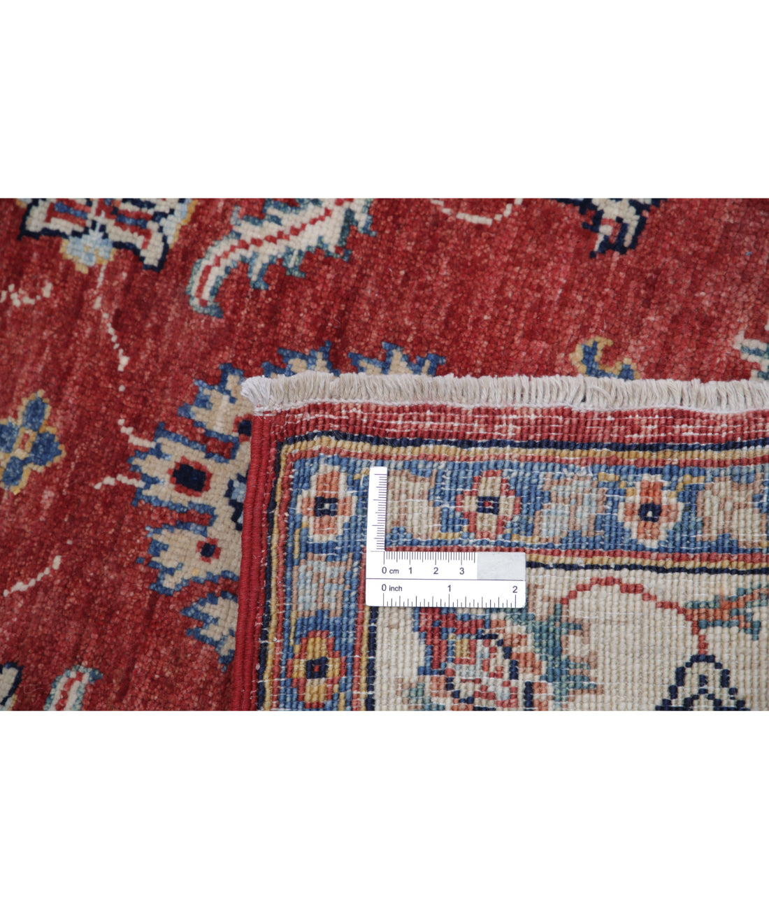 Ziegler 2'7'' X 4'4'' Hand-Knotted Wool Rug 2'7'' x 4'4'' (78 X 130) / Red / Ivory