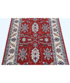 Ziegler 3'1'' X 4'11'' Hand-Knotted Wool Rug 3'1'' x 4'11'' (93 X 148) / Red / Ivory