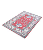 Ziegler 3'4'' X 4'8'' Hand-Knotted Wool Rug 3'4'' x 4'8'' (100 X 140) / Red / Ivory