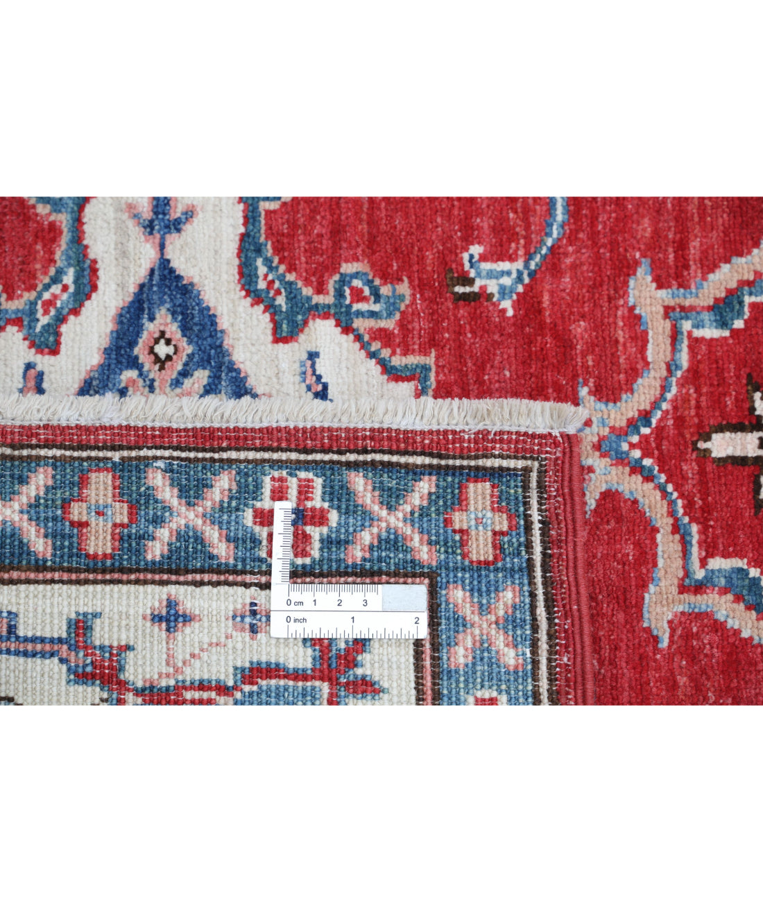 Ziegler 3'4'' X 4'8'' Hand-Knotted Wool Rug 3'4'' x 4'8'' (100 X 140) / Red / Ivory