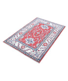 Ziegler 3'3'' X 4'9'' Hand-Knotted Wool Rug 3'3'' x 4'9'' (98 X 143) / Red / Ivory