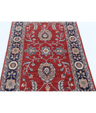 Ziegler 3'1'' X 5'2'' Hand-Knotted Wool Rug 3'1'' x 5'2'' (93 X 155) / Red / Blue