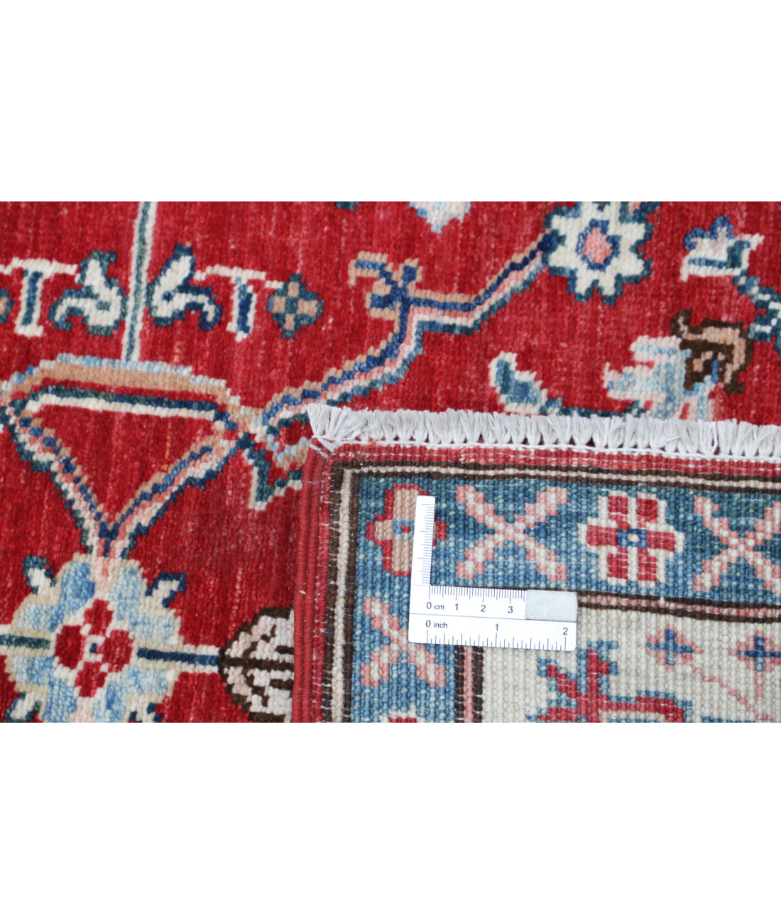 Ziegler 3'2'' X 4'8'' Hand-Knotted Wool Rug 3'2'' x 4'8'' (95 X 140) / Red / Ivory