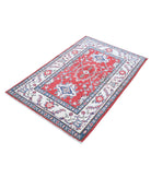 Ziegler 3'2'' X 4'9'' Hand-Knotted Wool Rug 3'2'' x 4'9'' (95 X 143) / Red / Ivory