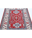 Ziegler 3'2'' X 4'9'' Hand-Knotted Wool Rug 3'2'' x 4'9'' (95 X 143) / Red / Ivory