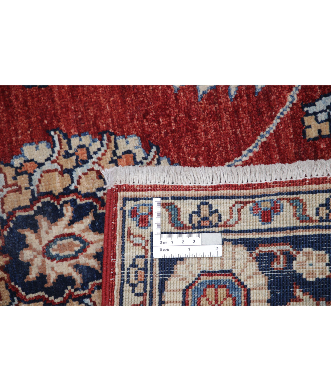 Ziegler 3'2'' X 5'1'' Hand-Knotted Wool Rug 3'2'' x 5'1'' (95 X 153) / Red / Blue