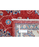 Ziegler 2'9'' X 4'2'' Hand-Knotted Wool Rug 2'9'' x 4'2'' (83 X 125) / Red / Ivory