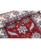 Ziegler 2'9'' X 4'0'' Hand-Knotted Wool Rug 2'9'' x 4'0'' (83 X 120) / Red / Ivory