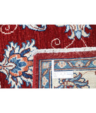 Ziegler 2'9'' X 4'0'' Hand-Knotted Wool Rug 2'9'' x 4'0'' (83 X 120) / Red / Ivory