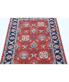 Ziegler 2'8'' X 4'3'' Hand-Knotted Wool Rug 2'8'' x 4'3'' (80 X 128) / Rust / Blue