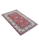 Ziegler 2'7'' X 4'1'' Hand-Knotted Wool Rug 2'7'' x 4'1'' (78 X 123) / Red / Ivory