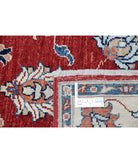 Ziegler 2'7'' X 4'2'' Hand-Knotted Wool Rug 2'7'' x 4'2'' (78 X 125) / Red / Ivory