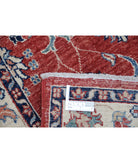 Ziegler 2'8'' X 4'1'' Hand-Knotted Wool Rug 2'8'' x 4'1'' (80 X 123) / Red / Ivory