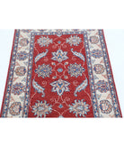 Ziegler 2'8'' X 3'10'' Hand-Knotted Wool Rug 2'8'' x 3'10'' (80 X 115) / Red / Ivory